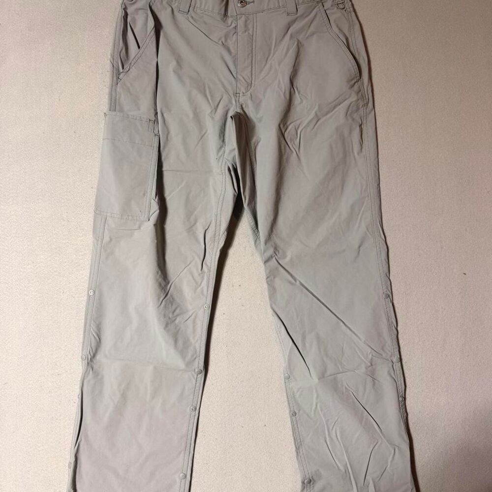 Duluth-trading-company Men's Grey and Cream Trousers